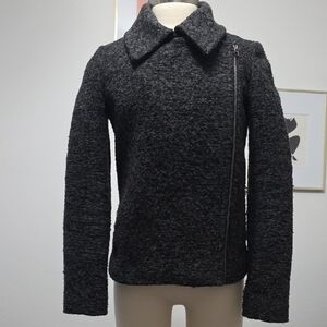 Calvin Klein Charcoal Teddy Jacket